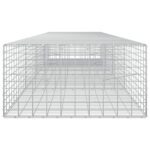 vidaXL Gabión s drôtom 3,5 mm a sieťou 5x10 cm 400x100x50 cm – Obrázok 4