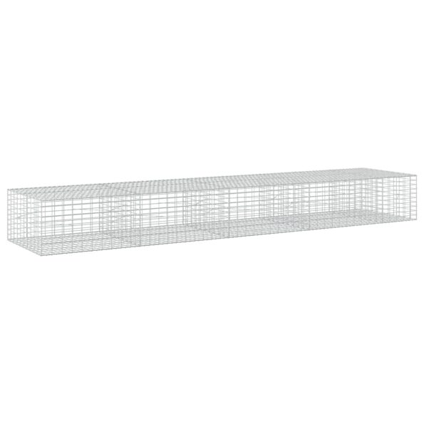 vidaXL Gabión s drôtom 3,5 mm a sieťou 5x10 cm 450x100x50 cm – Obrázok 2