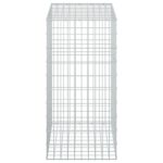 vidaXL Gabión s drôtom 3,5 mm a sieťou 5x10 cm 50x100x100 cm – Obrázok 3