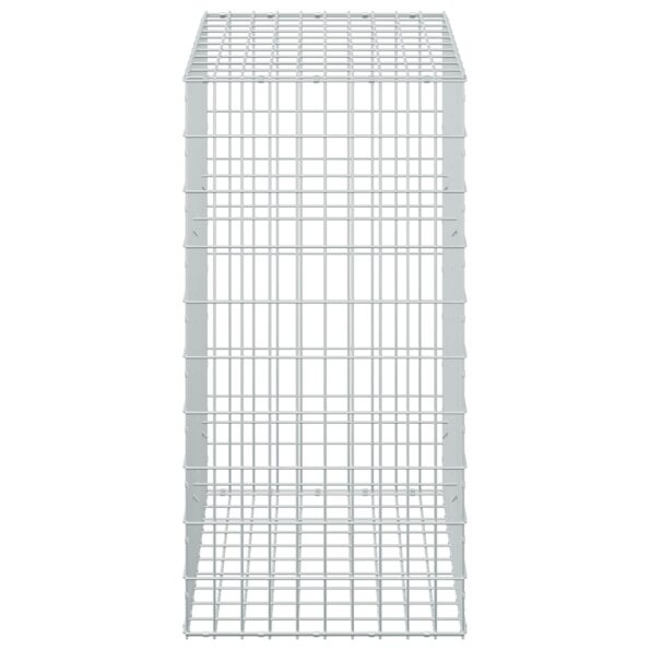 vidaXL Gabión s drôtom 3,5 mm a sieťou 5x10 cm 50x100x100 cm – Obrázok 3