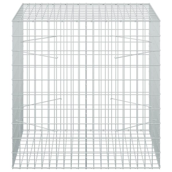 vidaXL Gabión s drôtom 3,5 mm a sieťou 5x10 cm 100x100x100 cm – Obrázok 3