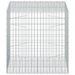 vidaXL Gabión s drôtom 3,5 mm a sieťou 5x10 cm 100x100x100 cm – Obrázok 4