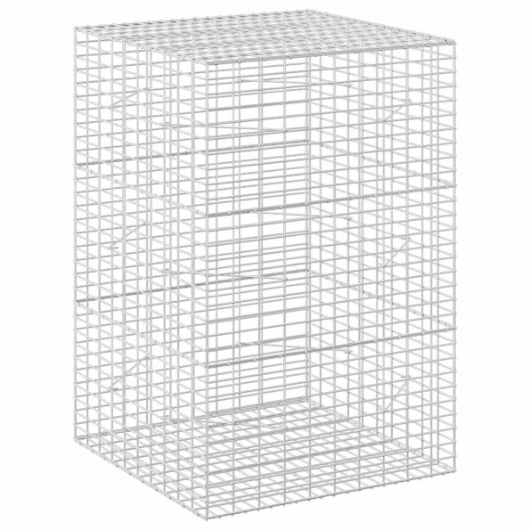 vidaXL Gabión s drôtom 3,5 mm a sieťou 5x10 cm 100x100x150 cm – Obrázok 2