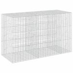 vidaXL Gabión s drôtom 3,5 mm a sieťou 5x10 cm 250x100x150 cm – Obrázok 2