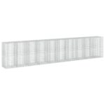 vidaXL Gabión s drôtom 3,5 mm a sieťou 5x10 cm 1000x100x200 cm – Obrázok 2