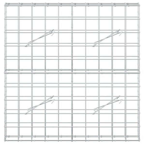 vidaXL Gabión s drôtom 3,5 mm a sieťou 10x10 cm 100x10x100 cm – Obrázok 3