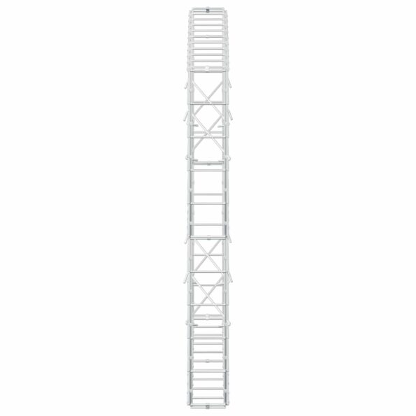 vidaXL Gabión s drôtom 3,5 mm a sieťou 10x10 cm 100x10x100 cm – Obrázok 4