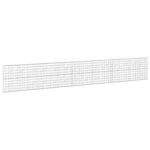 vidaXL Gabión s drôtom 3,5 mm a sieťou 10x10 cm 700x10x100 cm – Obrázok 2