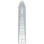 vidaXL Gabión s drôtom 3,5 mm a sieťou 10x10 cm 700x20x100 cm – Obrázok 4