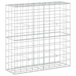 vidaXL Gabión s drôtom 3,5 mm a sieťou 10x10 cm 100x30x100 cm – Obrázok 2