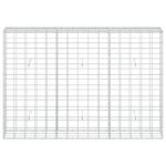 vidaXL Gabión s drôtom 3,5 mm a sieťou 10x10 cm 150x30x100 cm – Obrázok 3
