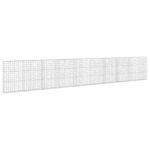 vidaXL Gabión s drôtom 3,5 mm a sieťou 10x10 cm 950x30x150 cm – Obrázok 2