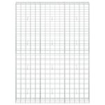 vidaXL Gabión s drôtom 3,5 mm a sieťou 10x10 cm 150x30x200 cm – Obrázok 3