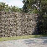 vidaXL Gabión s drôtom 3,5 mm a sieťou 10x10 cm 200x30x200 cm