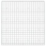 vidaXL Gabión s drôtom 3,5 mm a sieťou 10x10 cm 200x30x200 cm – Obrázok 3