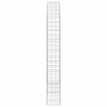 vidaXL Gabión s drôtom 3,5 mm a sieťou 10x10 cm 200x30x200 cm – Obrázok 4