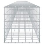 vidaXL Gabión s drôtom 3,5 mm a sieťou 10x10 cm 700x50x50 cm – Obrázok 4