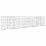 vidaXL Gabión s drôtom 3,5 mm a sieťou 10x10 cm 900x50x200 cm – Obrázok 2