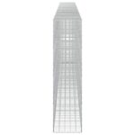 vidaXL Gabión s drôtom 3,5 mm a sieťou 10x10 cm 900x50x200 cm – Obrázok 4