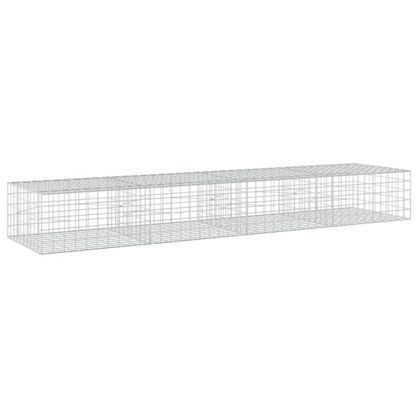 vidaXL Gabión s drôtom 3,5 mm a sieťou 10x10 cm 400x100x50 cm – Obrázok 2