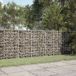 vidaXL Gabión s drôtom 3,5 mm a sieťou 10x10 cm 200x100x100 cm