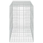 vidaXL Gabión s drôtom 3,5 mm a sieťou 10x10 cm 350x100x150 cm – Obrázok 4