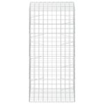 vidaXL Gabión s drôtom 3,5 mm a sieťou 10x10 cm 100x100x200 cm – Obrázok 4
