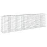 vidaXL Gabión s drôtom 3,5 mm a sieťou 10x10 cm 700x100x200 cm – Obrázok 2