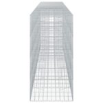 vidaXL Gabión s drôtom 3,5 mm a sieťou 10x10 cm 700x100x200 cm – Obrázok 4