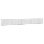 vidaXL Gabión s drôtom 5 mm a sieťou 5x2,5 cm 450x10x50 cm – Obrázok 2
