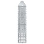 vidaXL Gabión s drôtom 5 mm a sieťou 5x2,5 cm 600x10x50 cm – Obrázok 4