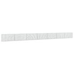 vidaXL Gabión s drôtom 5 mm a sieťou 5x2,5 cm 700x10x50 cm – Obrázok 2