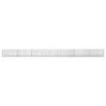 vidaXL Gabión s drôtom 5 mm a sieťou 5x2,5 cm 700x10x50 cm – Obrázok 3