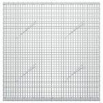 vidaXL Gabión s drôtom 5 mm a sieťou 5x2,5 cm 100x10x100 cm – Obrázok 3