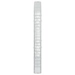 vidaXL Gabión s drôtom 5 mm a sieťou 5x2,5 cm 100x10x100 cm – Obrázok 4