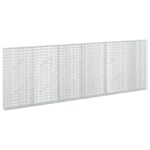 vidaXL Gabión s drôtom 5 mm a sieťou 5x2,5 cm 300x10x100 cm – Obrázok 2