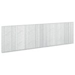 vidaXL Gabión s drôtom 5 mm a sieťou 5x2,5 cm 350x10x100 cm – Obrázok 2