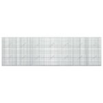 vidaXL Gabión s drôtom 5 mm a sieťou 5x2,5 cm 350x10x100 cm – Obrázok 3