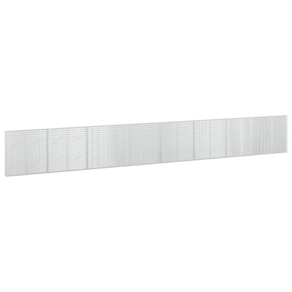 vidaXL Gabión s drôtom 5 mm a sieťou 5x2,5 cm 800x10x100 cm – Obrázok 2