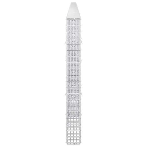 vidaXL Gabión s drôtom 5 mm a sieťou 5x2,5 cm 800x10x100 cm – Obrázok 4