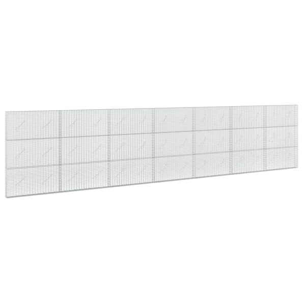 vidaXL Gabión s drôtom 5 mm a sieťou 5x2,5 cm 700x10x150 cm – Obrázok 2
