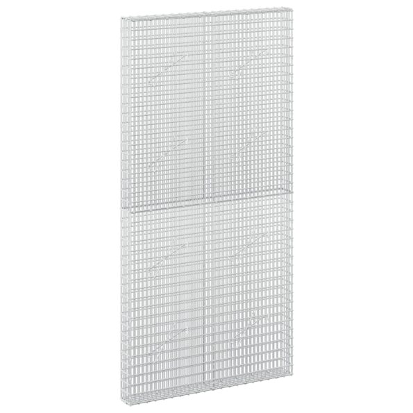 vidaXL Gabión s drôtom 5 mm a sieťou 5x2,5 cm 100x10x200 cm – Obrázok 2