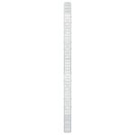 vidaXL Gabión s drôtom 5 mm a sieťou 5x2,5 cm 100x10x200 cm – Obrázok 4