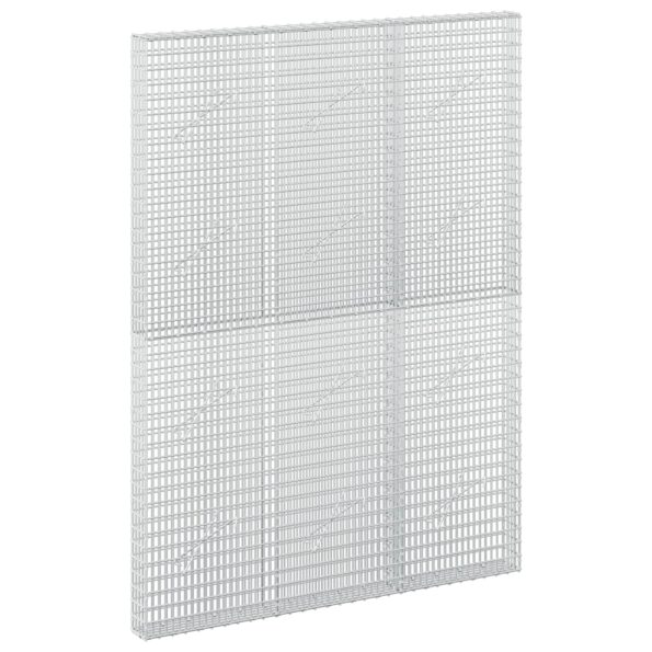 vidaXL Gabión s drôtom 5 mm a sieťou 5x2,5 cm 150x10x200 cm – Obrázok 2