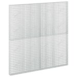 vidaXL Gabión s drôtom 5 mm a sieťou 5x2,5 cm 200x10x200 cm – Obrázok 2
