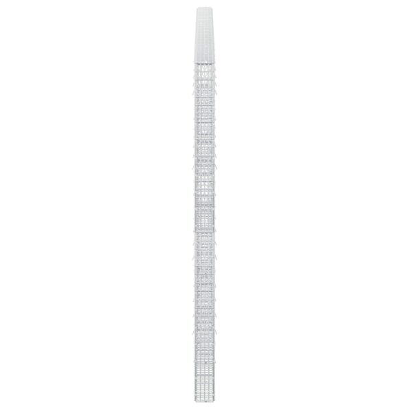 vidaXL Gabión s drôtom 5 mm a sieťou 5x2,5 cm 450x10x200 cm – Obrázok 4