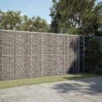 vidaXL Gabión s drôtom 5 mm a sieťou 5x2,5 cm 700x10x200 cm