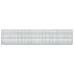 vidaXL Gabión s drôtom 5 mm a sieťou 5x2,5 cm 250x20x50 cm – Obrázok 3