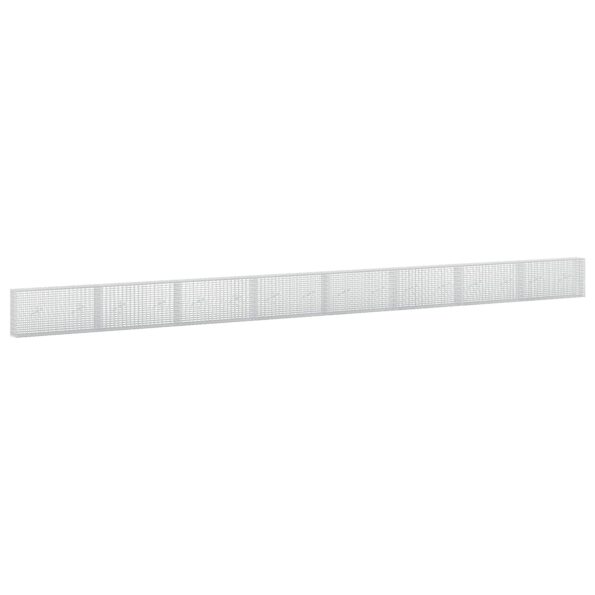 vidaXL Gabión s drôtom 5 mm a sieťou 5x2,5 cm 800x20x50 cm – Obrázok 2