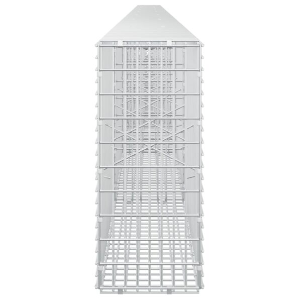 vidaXL Gabión s drôtom 5 mm a sieťou 5x2,5 cm 800x20x50 cm – Obrázok 4